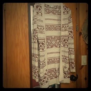 Pink Republic Southwest Style Cardigan